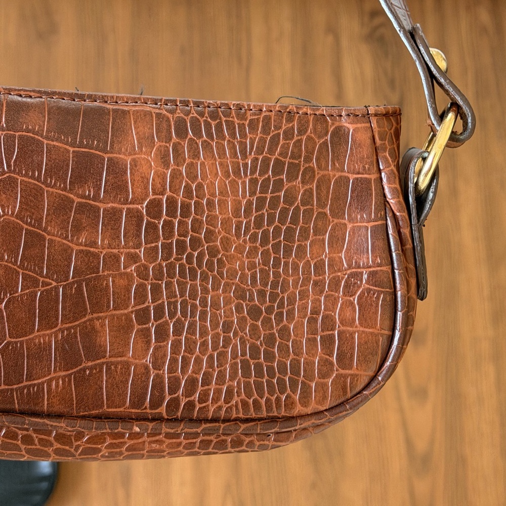 ASOS mini brown shoulder bag